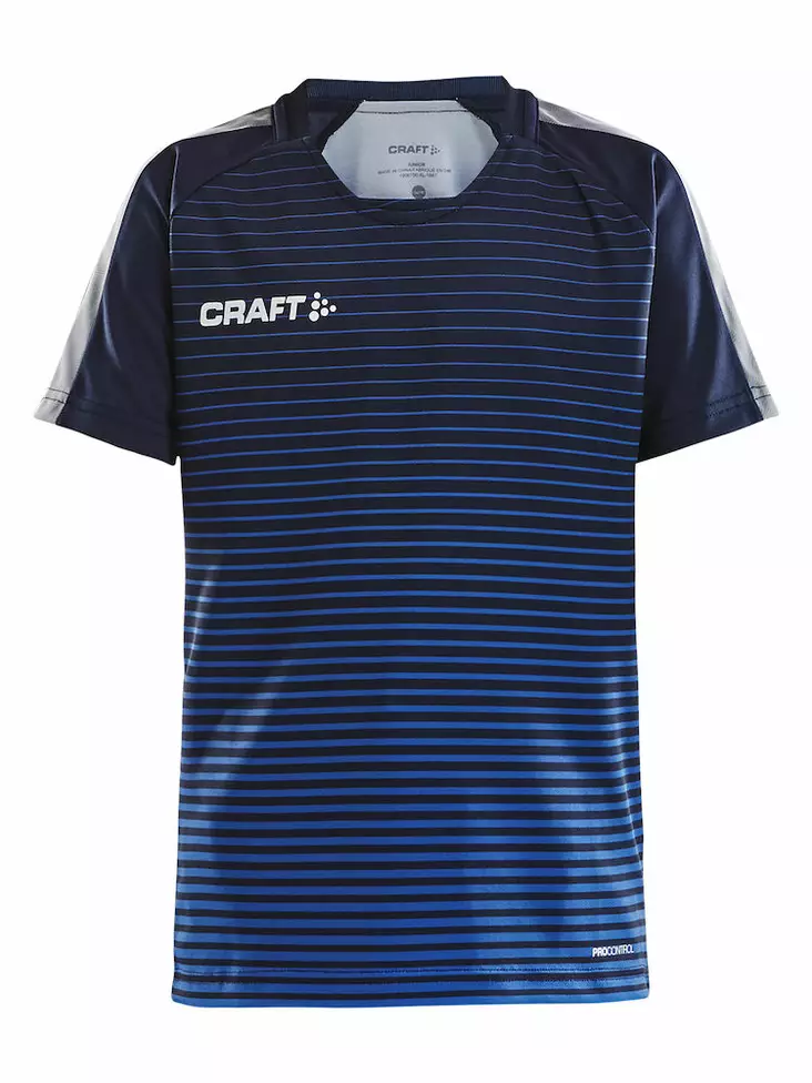 Pro Control Stripe Jersey Jr, Navy/Club Cobolt - Craft Vaatteet - 1906700-390346 - 1