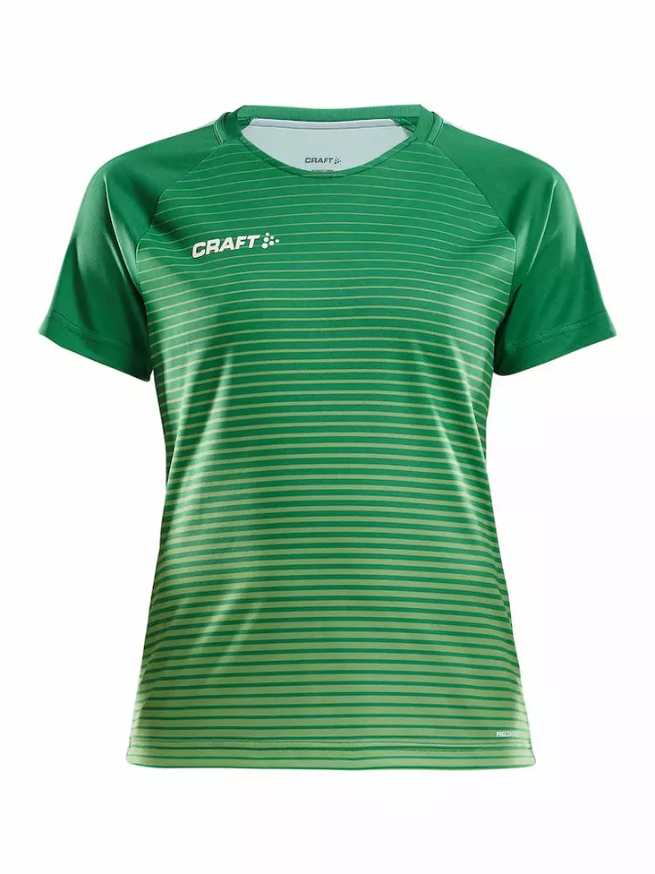 Pro Control Stripe Jersey W, Team Green/Craft green - Craft Vaatteet - 1906699-651606 - 1