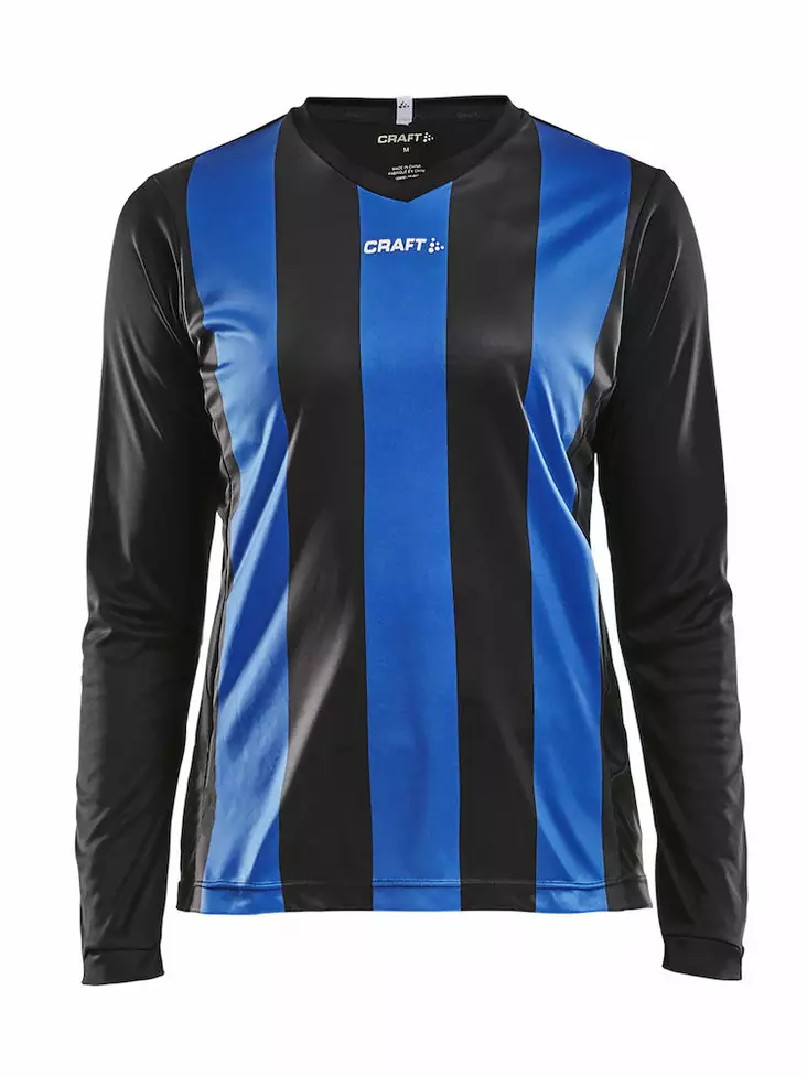 Progress Jersey Stripe LS W, Black/Club Cobolt - Craft Vaatteet - 1906891-9346 - 1