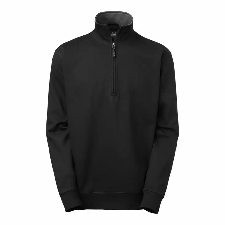 SW 224 WEBBER H-zip 2-co, bla/gre - South West Vaatteet - 224-96 - 1