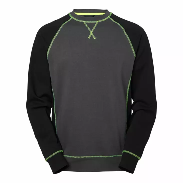 SW 229 Hudson Crewneck, grey/bla - South West Vaatteet - 229-96 - 1