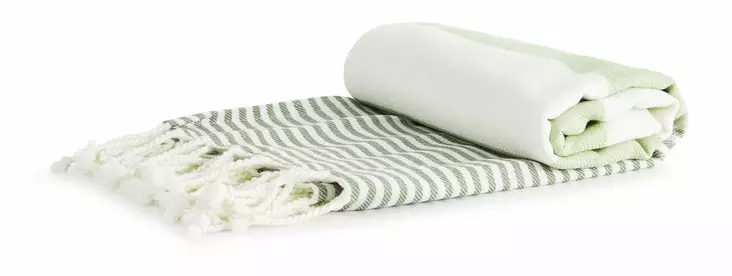 Sagaform Hamam pyyhe ECO, vihreä - Koti ja Keittiö - 5018116 - 1