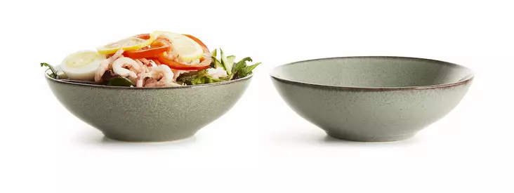 Sagaform Nature syvä lautanen 18 cm, 2 kpl, vihreä - Koti ja Keittiö - 5018066 - 1