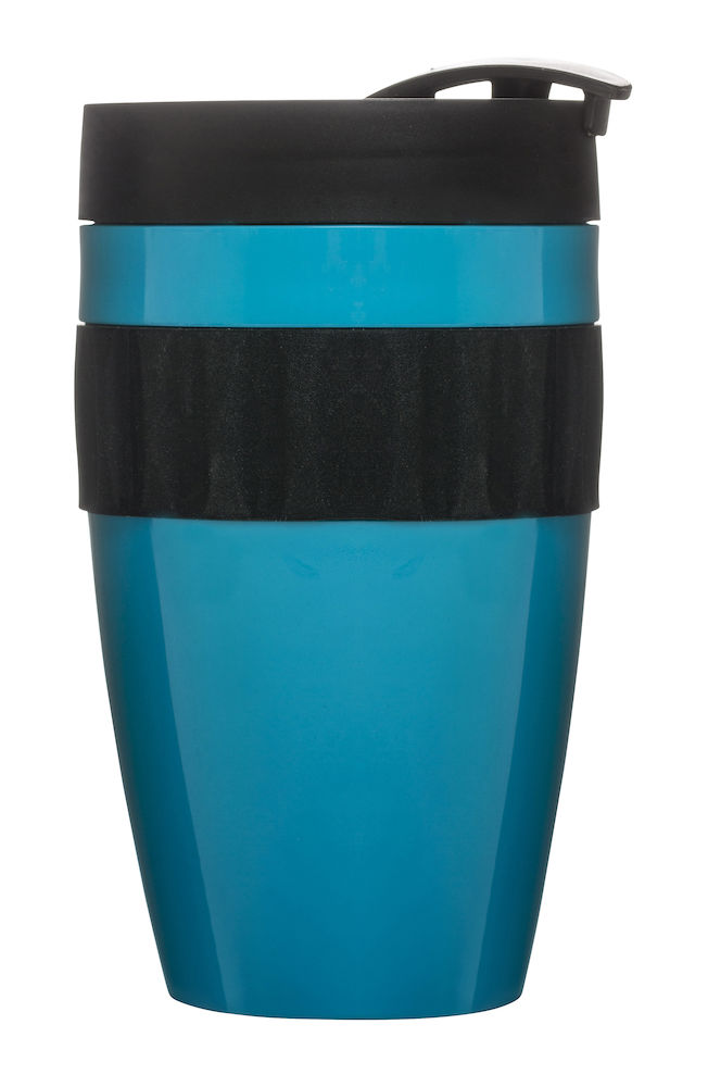 Sagaform To Go muki, turkoosi/musta - Koti ja Keittiö - 5017156 - 1