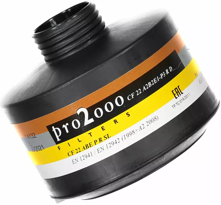 Scott Pro 2000 CF22 A2B2E1-P3 Yhdistelmäsuodatin - Scott hengityksensuojaimet - 6416759425706 - 1