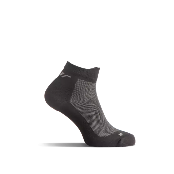 Solid Gear Kevyt Urheilusukka, Musta Matalavartinen, 2-pack - Asusteet ja Tarvikkeet - SG30016 - 1