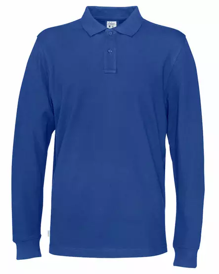Cottover Pique Long Sleeve Man, Royal - Kaikki Profiilivaatemerkit - 141018-767 - 1