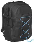 DoS Sporty Line Computer Backpack, Musta / turkoosi - Tekstiilit ja Laukut - 158823-397 - 1