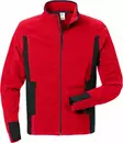 Fristads Micro fleece takki 4003 MFL, Punainen/Musta - Fristads Työtakit - 120966-397 - 1