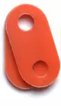 Printer Drawstring Stopper, Oranssi - Kaikki Profiilivaatemerkit - 2269003-307 - 1