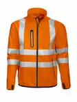 ProJob 6412 Softshelltakki EN ISO 20471 LK3, Oranssi - Projob Huomiotakit - 646412-17 - 1