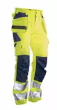 Jobman 2377 Riipputaskuhousut Hi-vis, keltainen/mariini - Jobman Huomiotyövaatteet - 65237762-2167 - 1