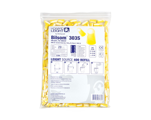 Bilsom 303S Korvatulppa TÄYTTÖ, 200pr/pkt - Korvatulpat - 1006187 - 1