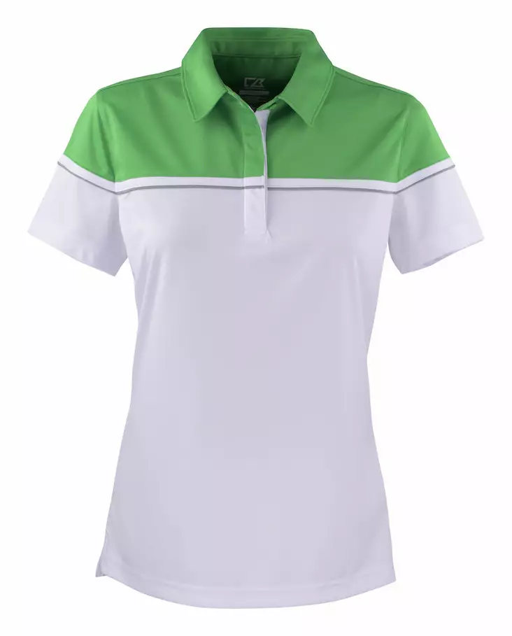 C&B Sunset Polo Ladies, Vihreä - Cutter & Buck Vaatteet - 354403-677 - 1