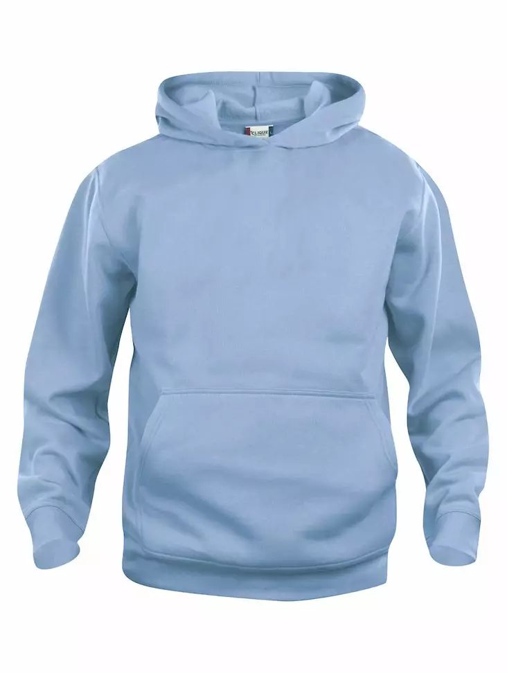 Clique Basic Hoody Junior, vaalean­sininen - Clique Vaatteet - 021021-57 - 1