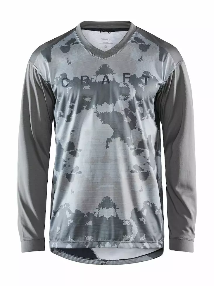 Craft Hale XT LS Jersey M, CINDER-MULTI - Craft Vaatteet - 1907307-915007 - 1