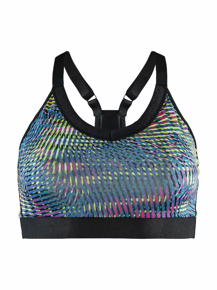 Craft Motion Bra, BLACK-MULTI - Craft Vaatteet - 1907182-999007 - 1