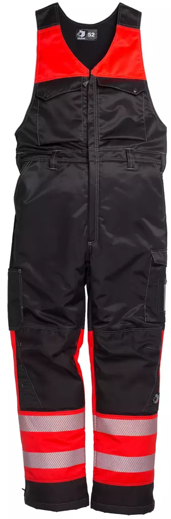 Leijona Talviavosuoja HiVis 2.0, Musta/Punainen - Huomioavosuojat - 120820-987 - 1