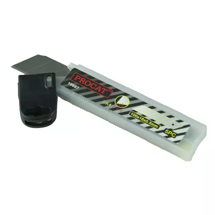 Procat Katkoteräveitsen Varaterät 18 mm, 5 kpl/pkt - Käsityökalut - TC-19897 - 1