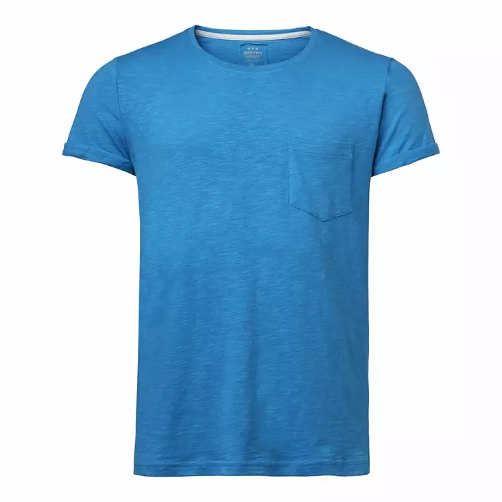 SW 121 Mackay Ms Slub Tee, blue - South West Vaatteet - 121-27 - 1