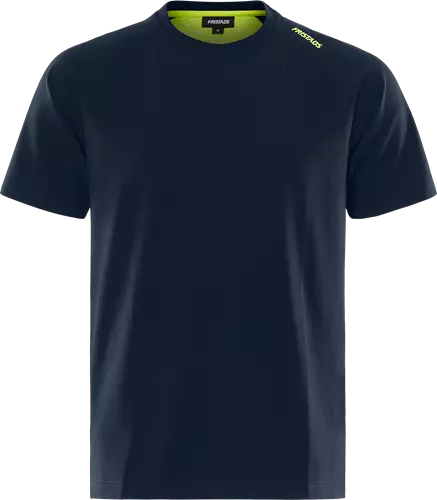 Fristads Heavy stretch T-paita 7553 GTME, Navysininen/Neonkeltainen - Fristads Työpaidat - 301427-557 - 1
