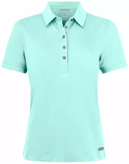C&B Advantage Polo Ladies, Light Turquoise - Cutter & Buck Vaatteet - 354419-598 - 1
