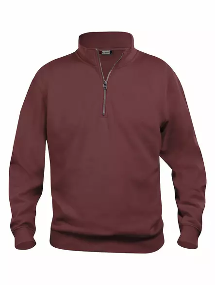 Clique Basic Half Zip, viininpunainen - Clique Vaatteet - 021033-38 - 1