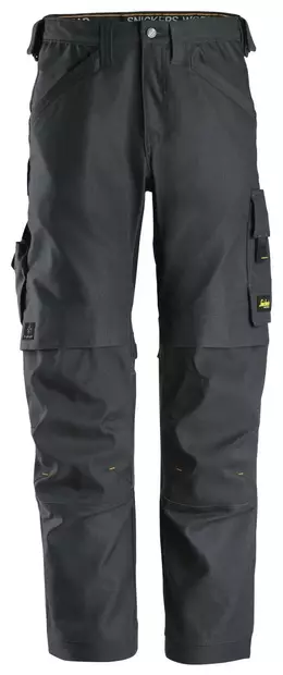 Snickers 6324 Canvas+ työhousut, 5858 Steel Grey - Snickers Työhousut - 63245858 - 1