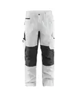 Blåkläder Maalarin housut stretch Valkoinen/Tummanharmaa - Blåkläder Työvaatteet - 109513301098 - 1