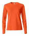 Clique Basic-T L/S Ladies, tumma oranssi - Clique Vaatteet - 029034-18 - 1
