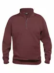 Clique Basic Half Zip, viininpunainen - Clique Vaatteet - 021033-38 - 1