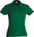 Clique Basic Polo Ladies, tumman vihreä - Clique Vaatteet - 028231-68 - 1