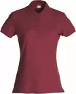 Clique Basic Polo Ladies, viininpunainen - Clique Vaatteet - 028231-38 - 1