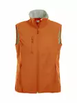 Clique Basic Softshell Vest Ladies, tumma oranssi - Clique Vaatteet - 020916-18 - 1
