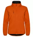 Clique Classic Softshell Jacket Lady, Blood orange - Clique Vaatteet - 0200915-18 - 1