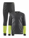 Craft Baselayer Set JR, ASPHALT-ACID - Craft Vaatteet - 1905355-995618 - 1