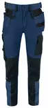 ProJob 5550 Stretch-työhousut, Tumman Sininen - Projob Työhousut - 645550-58 - 1