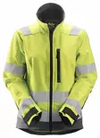 Snickers 1237 AllroundWork, naisten Soft Shell -huomiotakki, lk 2/3, 6658 Huomiokeltainen - Snickers Huomiotakit - 12376658 - 1