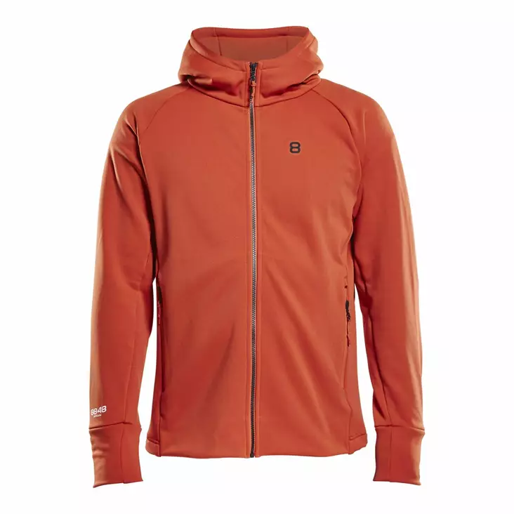 8856 HeavyDutyHoodie, red clay - Kaikki Profiilivaatemerkit - 8856-48 - 1