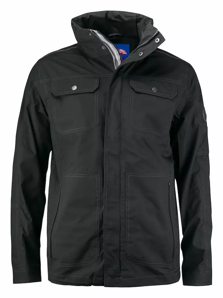 C&B Clearwater Rain Jacket Men, Charcoal grey - Cutter & Buck Vaatteet - 351416-98 - 1