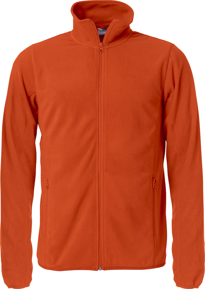 Clique Basic Micro Fleece Jacket, oranssi - Clique Vaatteet - 023914-18 - 1