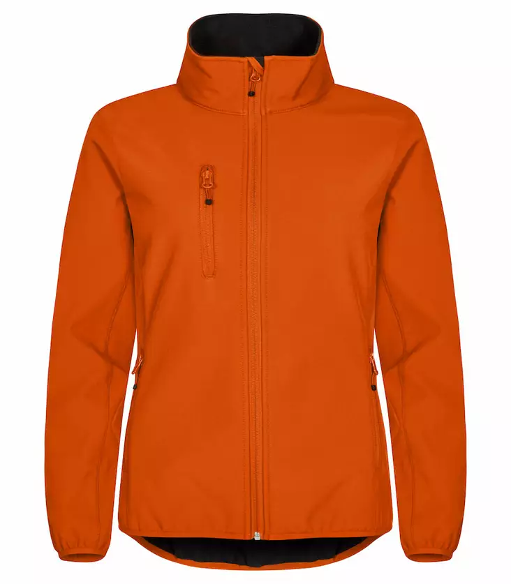 Clique Classic Softshell Jacket Lady, Blood orange - Clique Vaatteet - 0200915-18 - 1