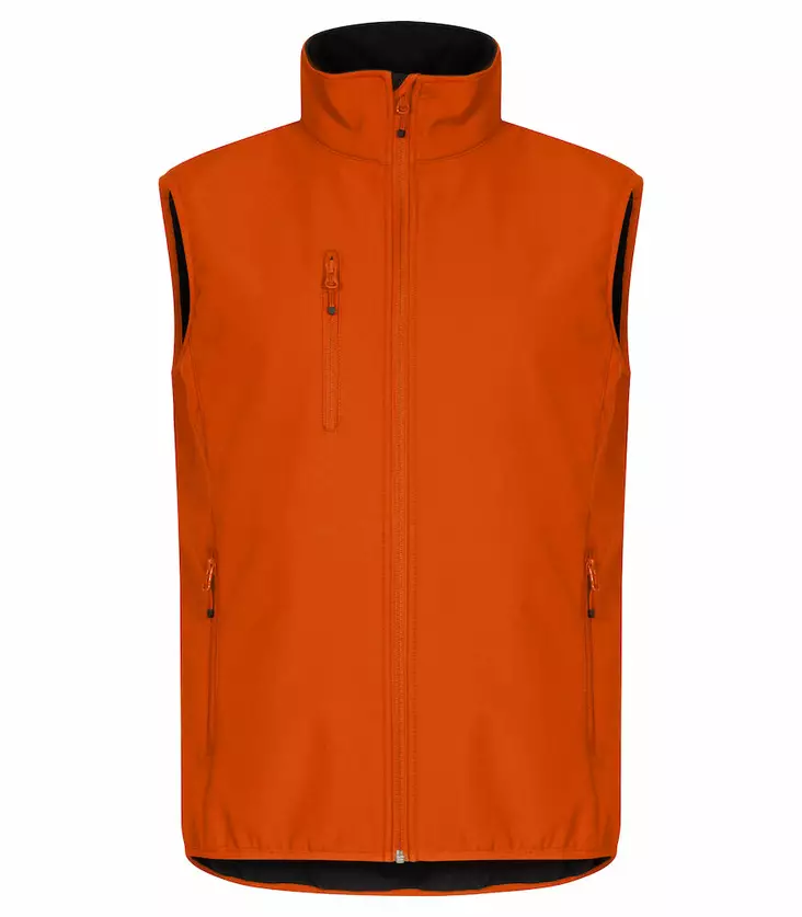 Clique Classic Softshell Vest, Blood orange - Clique Vaatteet - 0200911-18 - 1