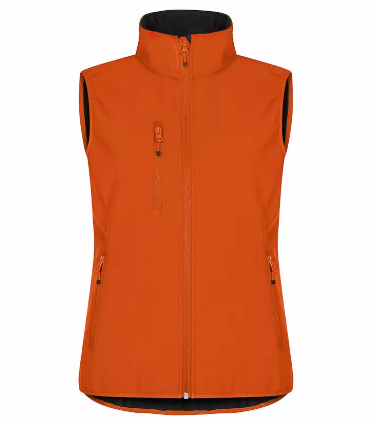 Clique Classic Softshell Vest Lady, Blood Orange - Clique Vaatteet - 0200916-18 - 1