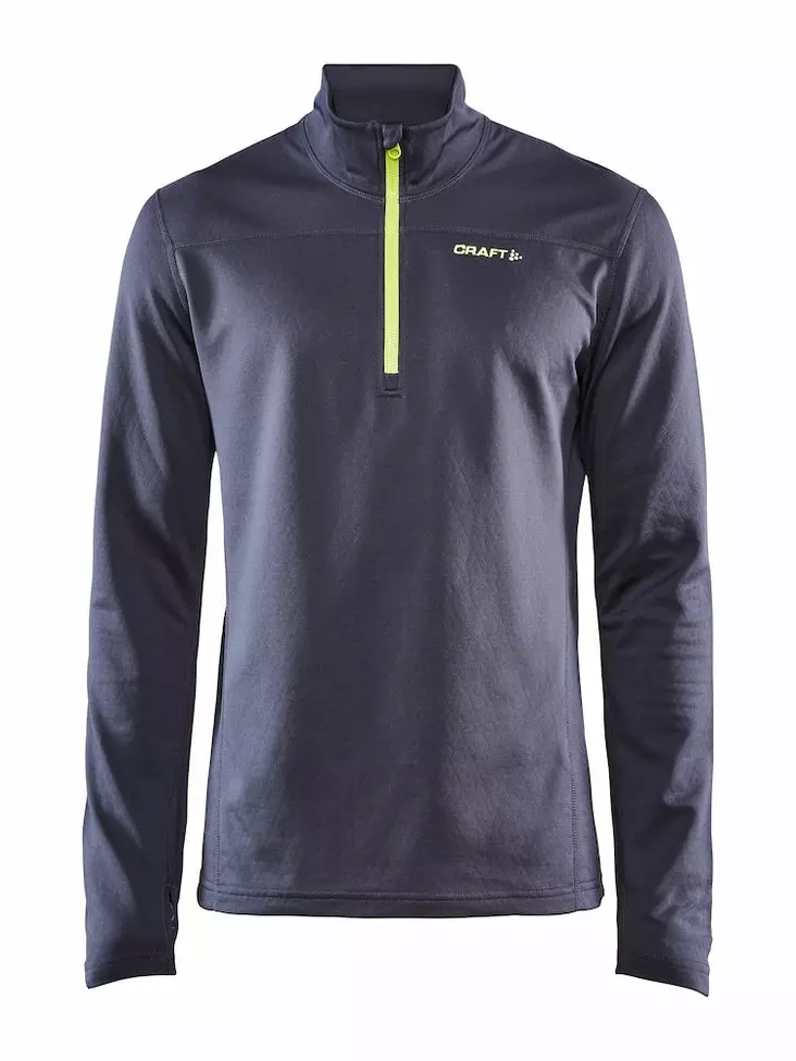 Craft Pin Halfzip M, ASPHALT-ACID - Craft Vaatteet - 1905362-995618 - 1