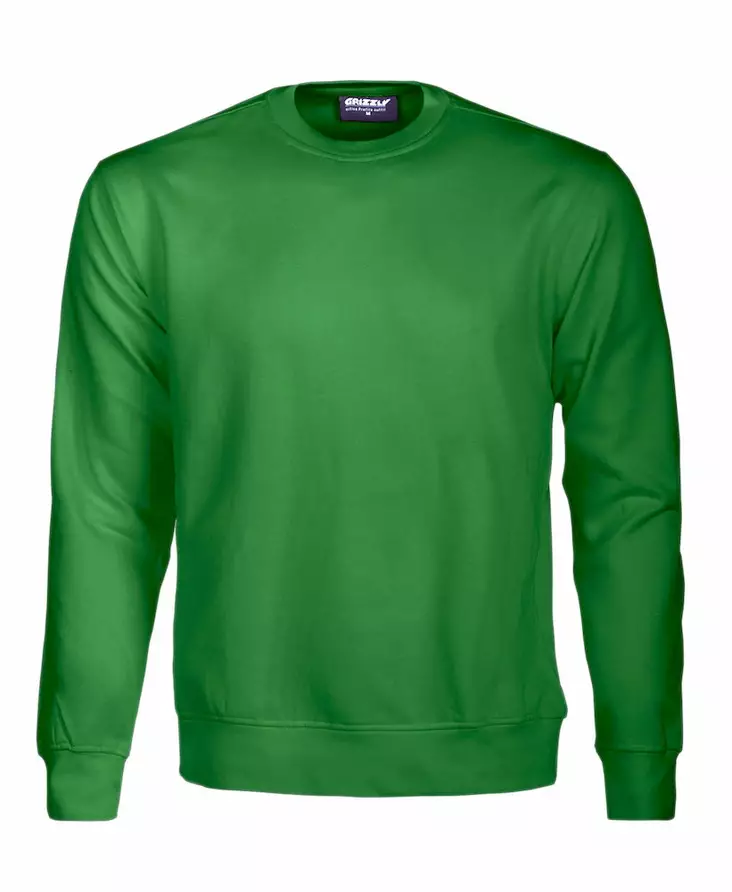 Grizzly Midland Crew, Vihreä - Grizzly Vaatteet - 150460-658 - 1
