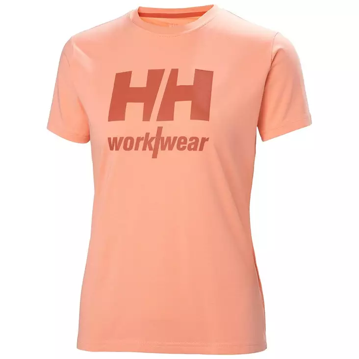 Helly Hansen W Logo T-shirt, Rose Quartz - Helly Hansen Työpaidat - 79267-058 - 1