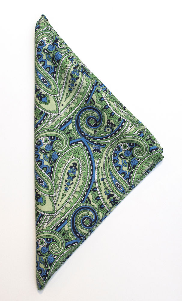 JHF The Paisley Handkerchief, Vihreä - J.Harvest & Frost Vaatteet - 2920300-788 - 1