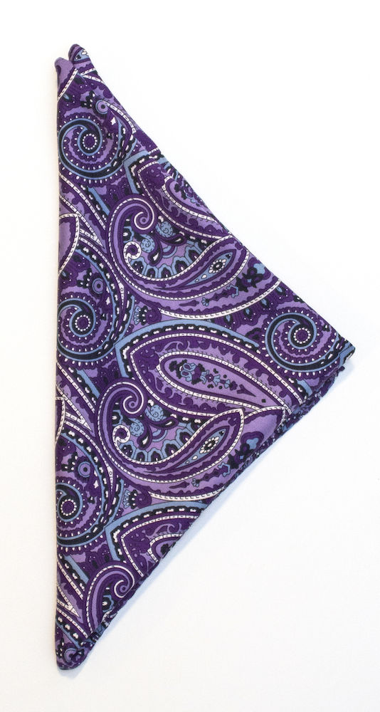 JHF The Paisley Handkerchief, Violetti - J.Harvest & Frost Vaatteet - 2920300-888 - 1