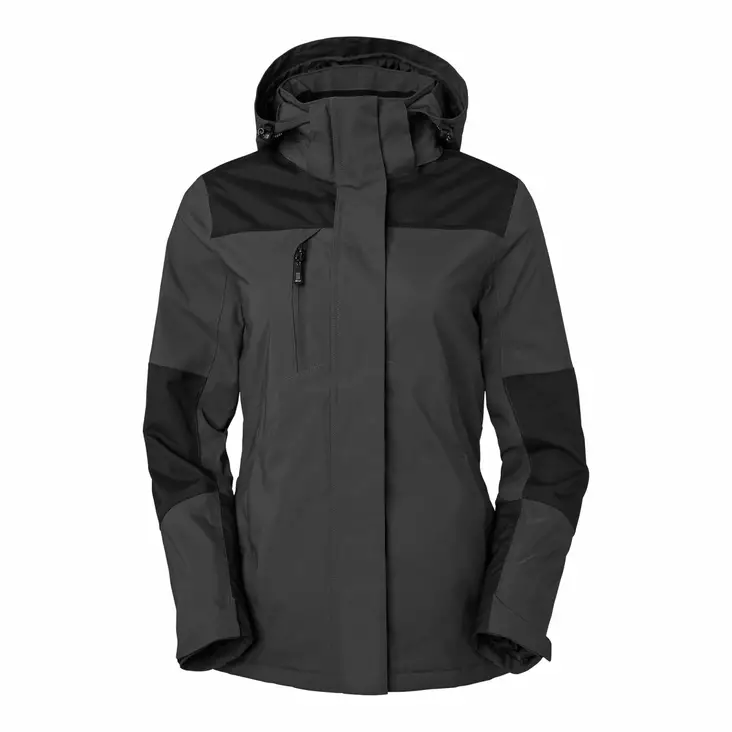 SW 641 Allie pad jkt lds, dk grey - South West Vaatteet - 641-98 - 1